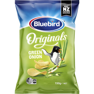 Bluebird Green Onion Chips 150g