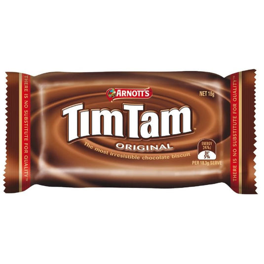 Image Arnott's Tim Tam Original Single Individually Wrapped 18g