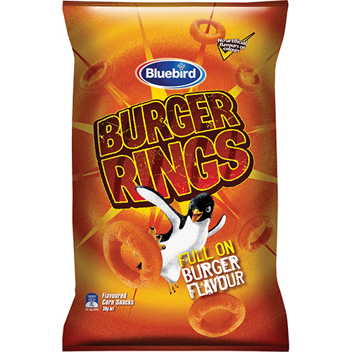Bluebird Burger Rings 70g