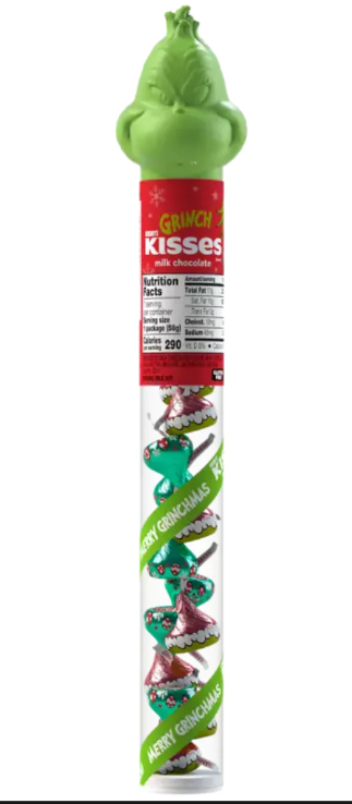 Hershey's Christmas Kisses Grinch Candy Cane 58g