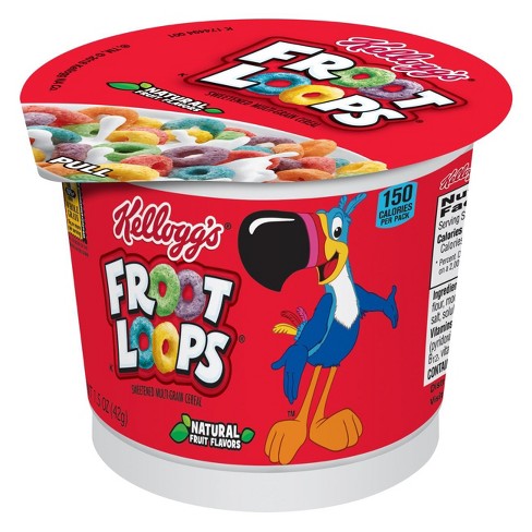 Kellogg's Froot Loops Cereal Cups 42g