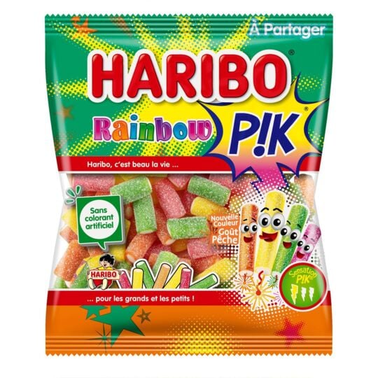 Haribo Rainbow Sour Candy 200g
