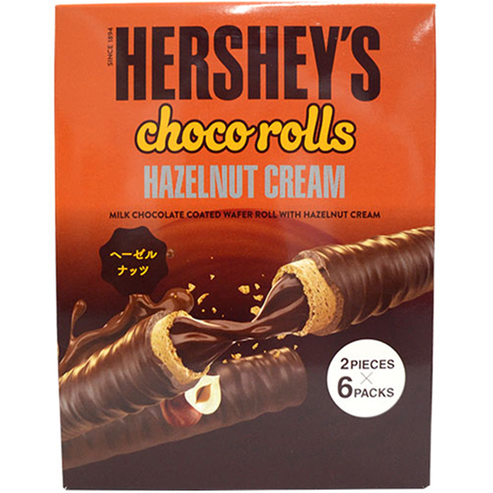 Hershey's Choco Rolls Hazelnut Cream 108g