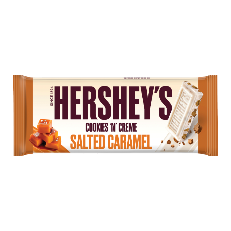 Hershey's Cookies n Crème Salted Caramel King Size Bar 90g