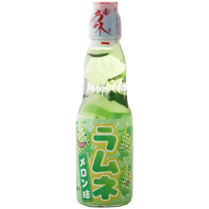 Hatakosen Melon Ramune Soda 200ml