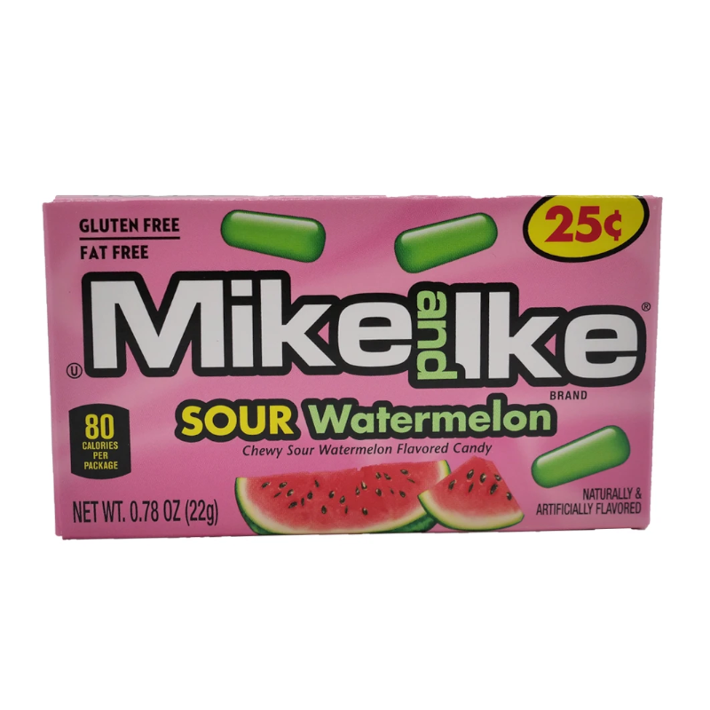 Mike & Ike Sour Watermelon 22g