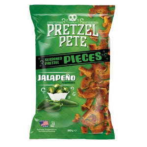 Pretzel Pete Jalapeño Pieces 160g
