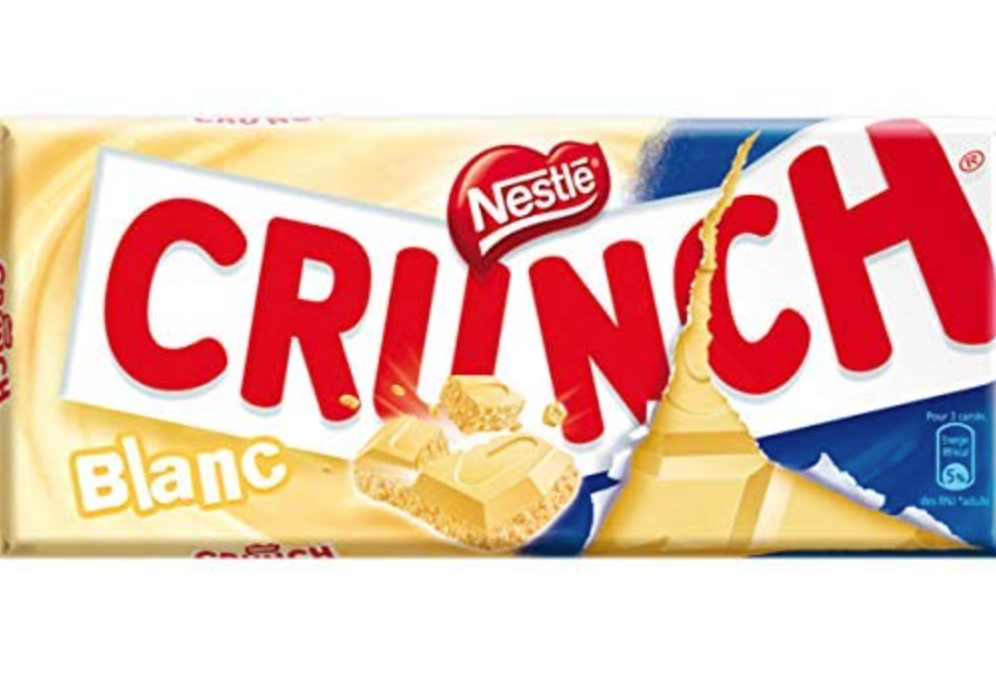 Nestle Crunch White Bar 100g