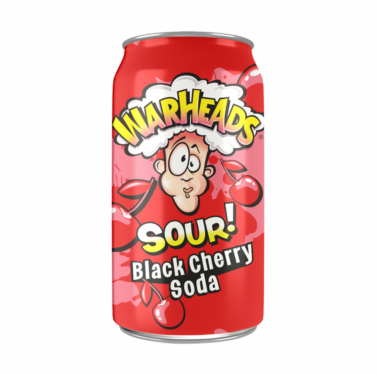 Warheads Sour Black Cherry Soda 330ml