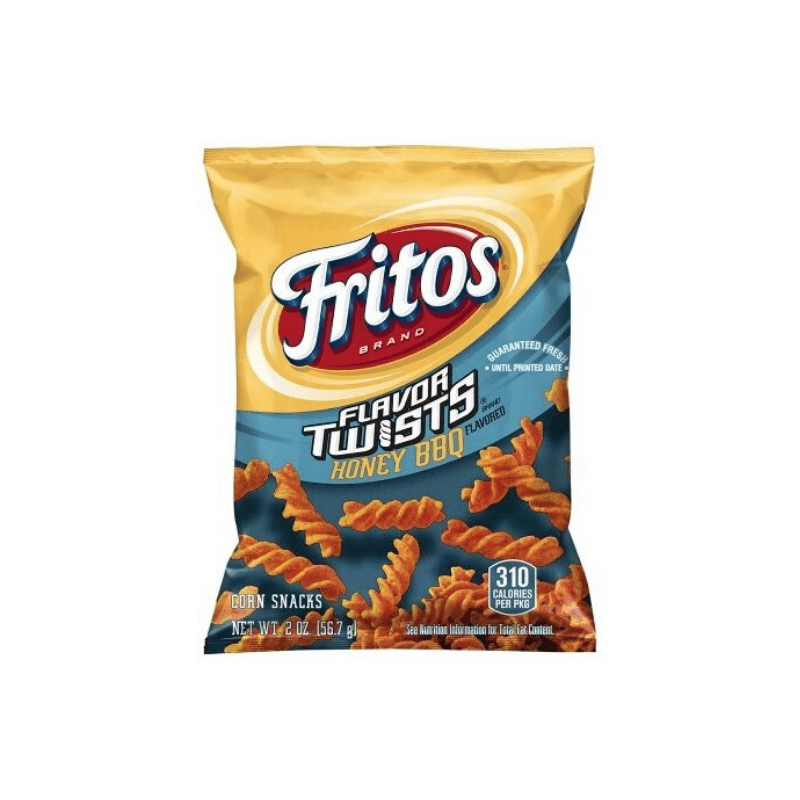Fritos Corn Chips Flavour Twists Honey BBQ 127g