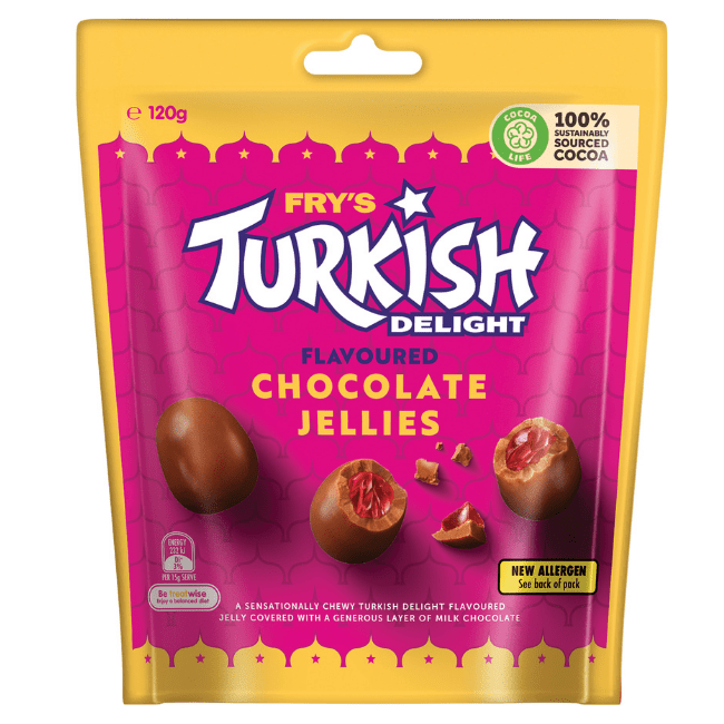 Fry's Turkish Delight Bites 120g
