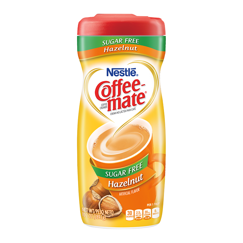 Coffee Mate Sugar Free Hazelnut Powdered Creamer 289g