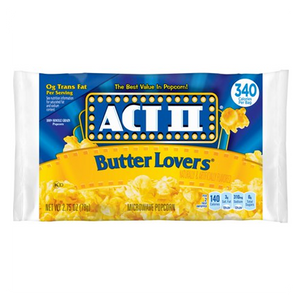 Act II Butter Lovers Popcorn 78g