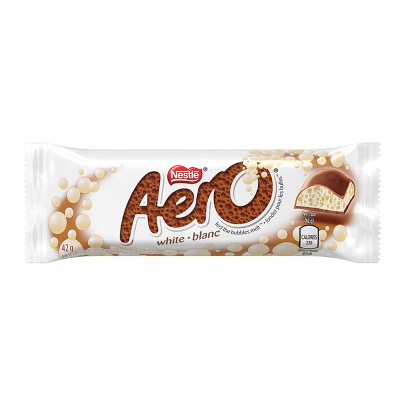 Aero White Chocolate Bar 42g