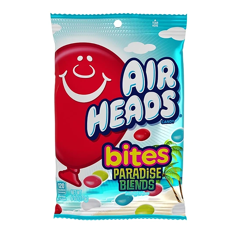 Airheads Bites Paradise Blends Peg Bag 170g