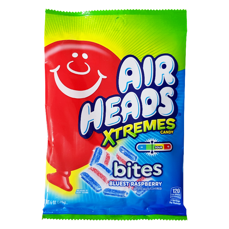 Airheads Xtremes Bites Blue Raspberry 170g