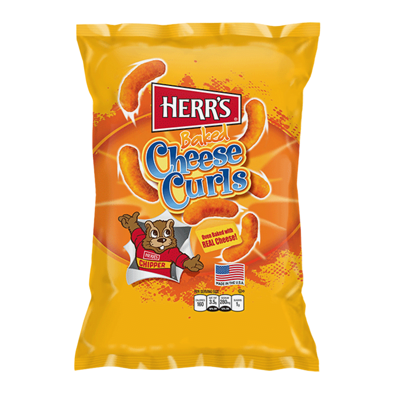 Herr's Baked Cheese Curls 170g