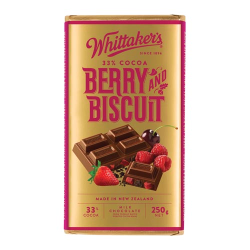 Whittakers Berry & Biscuit 250g