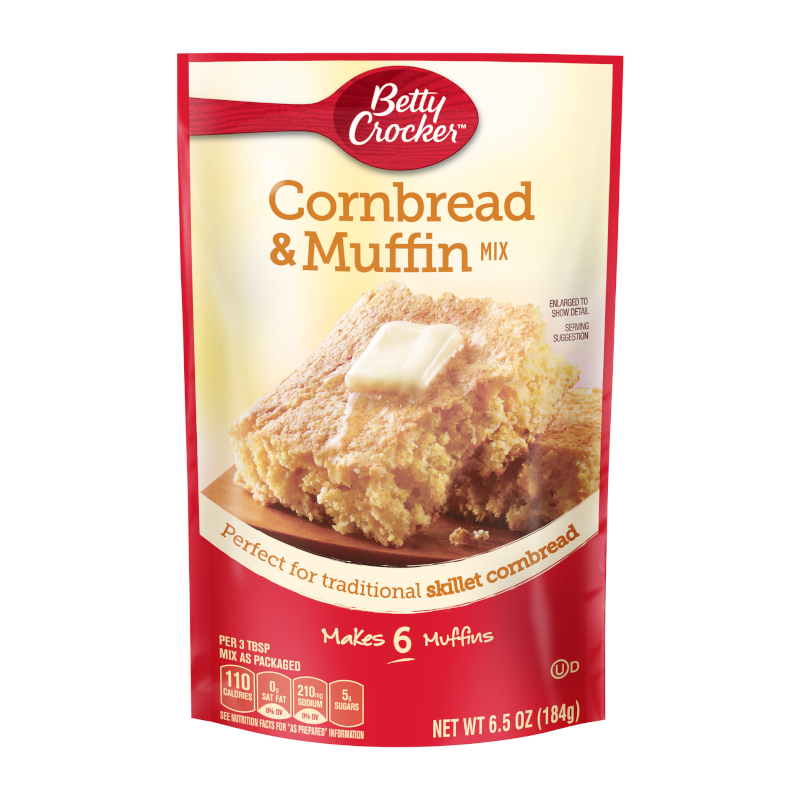 Betty Crocker Cornbread & Muffin Mix 184g