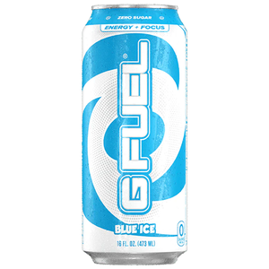 G Fuel Blue Ice Blue Raspberry Zero Sugar Energy Drink 473ml - Best Before 8th September 2023