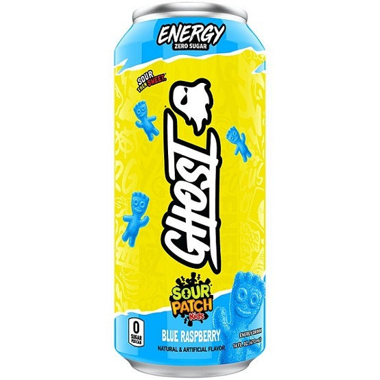 Ghost Sour Patch Blue Raspberry Energy 473ml