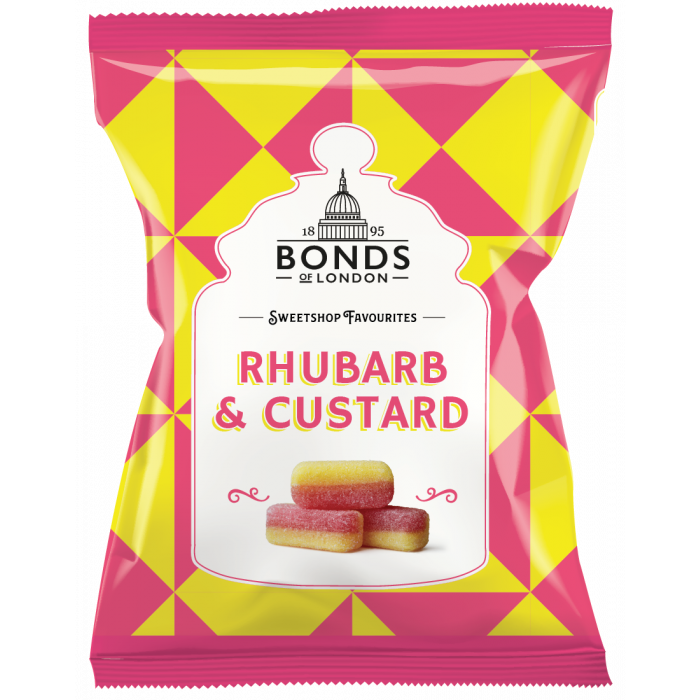 Bonds Rhubarb & Custard 150g