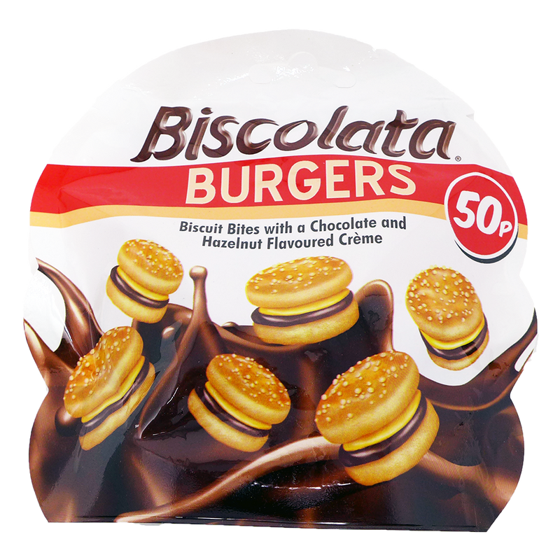 Biscolata Chocolate Biscuit Burgers 40g