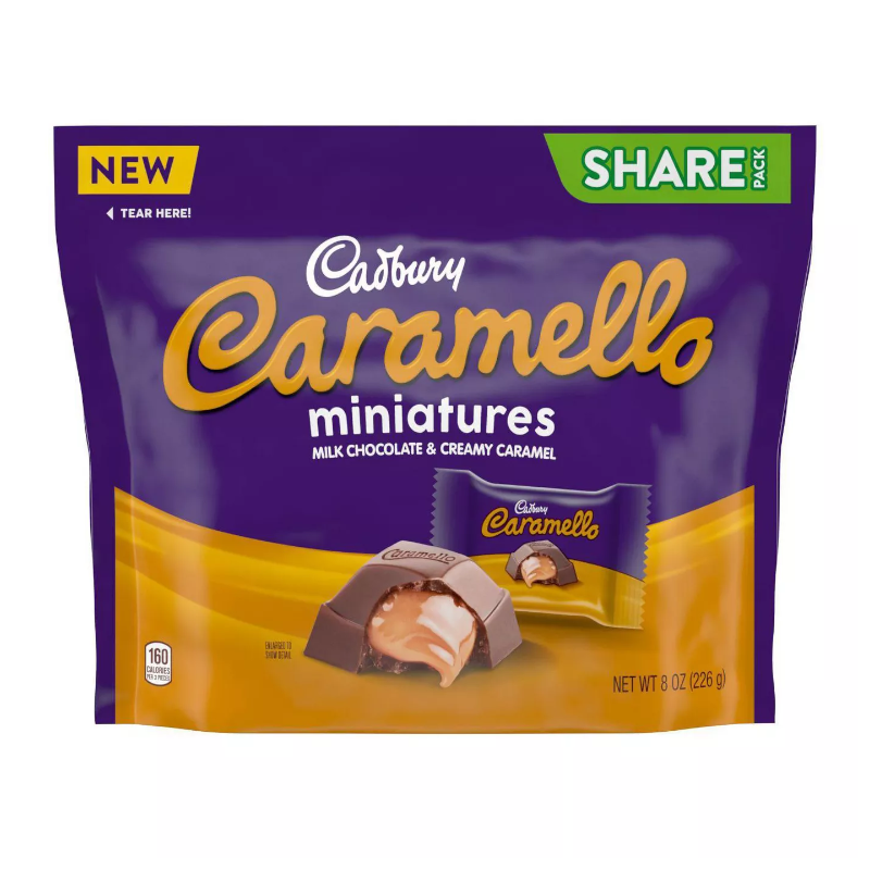 Cadbury Caramello Mini's Share Pack 226g