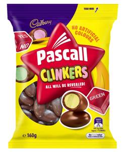 Cadbury Pascall Clinkers 160g