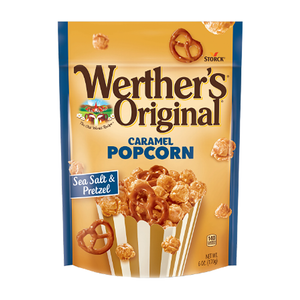 Werther's Sea Salt & Pretzel Caramel Popcorn 170g