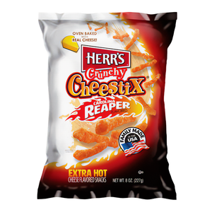 Herr's Carolina Reaper Crunchy Cheestix 227g