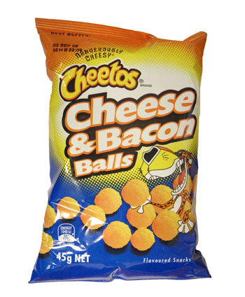 Cheetos Cheese and Bacon Balls 45g