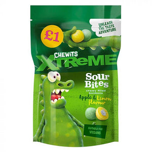 Chewits Xtreme Apple & Lemon Sour Bites 145g