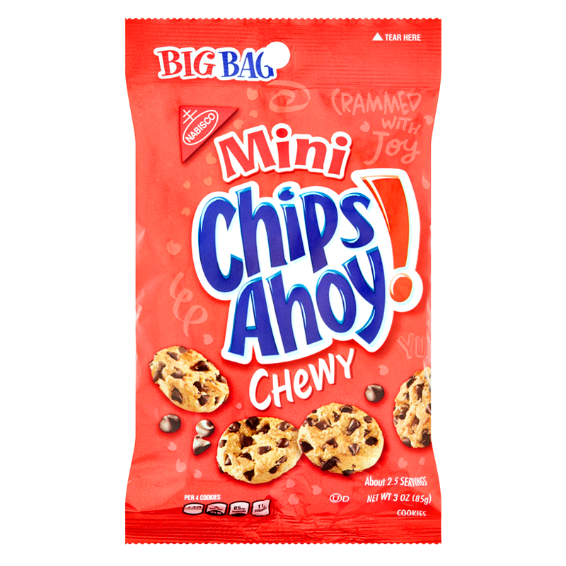 Chips Ahoy Chewy Mini Bag 85g