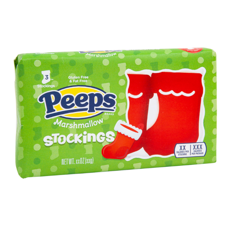 Peeps Marshmallow Stockings 3 Pack 42g