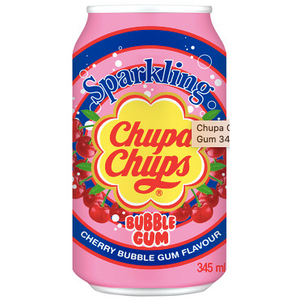 Chupa Chups Cherry Bubblegum Soda 345ml