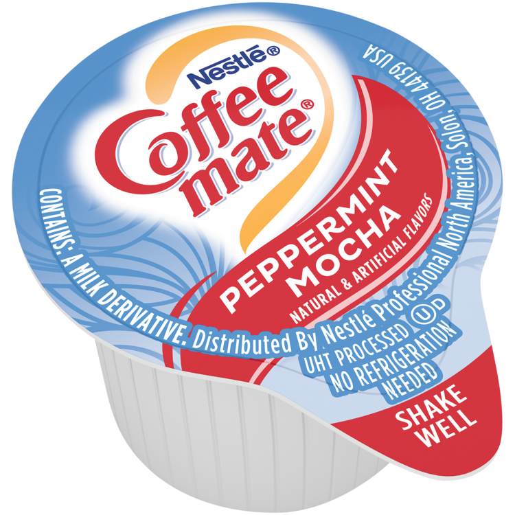 Coffee Mate Peppermint Mocha Liquid Creamer Singles 11ml