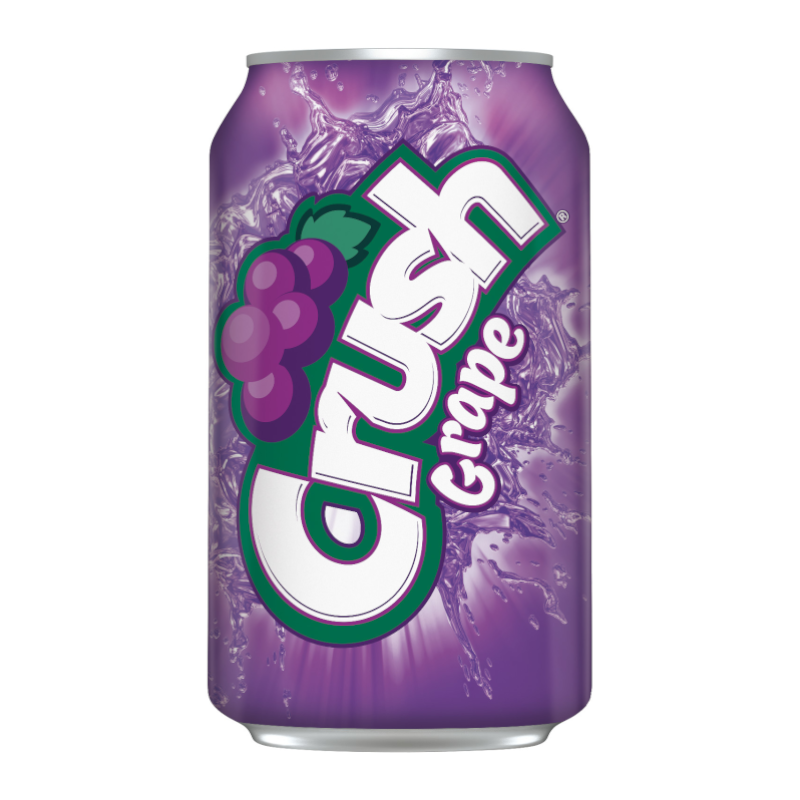 Crush Grape Soda 355ml