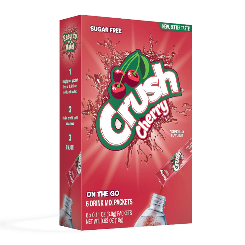 Crush Singles to Go Cherry 18g