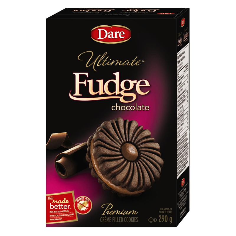 Dare Ultimate Fudge Chocolate Crème Filled Cookies 290g