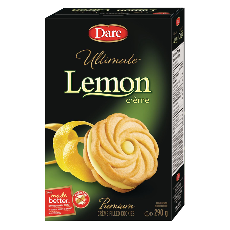 Dare Ultimate Lemon Crème Filled Cookies 290g