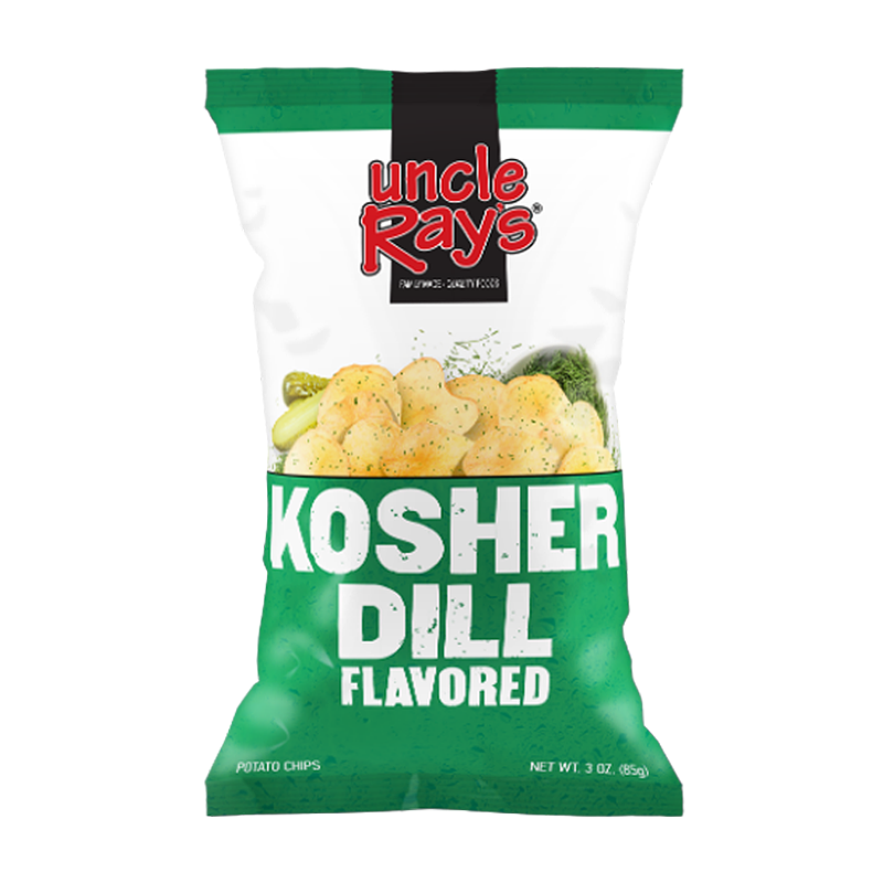 Uncle Ray's Kosher Dill Potato Chips 120g