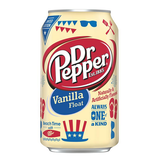 Image Dr Pepper Vanilla Float 355ml - Best Before 5th May 2025