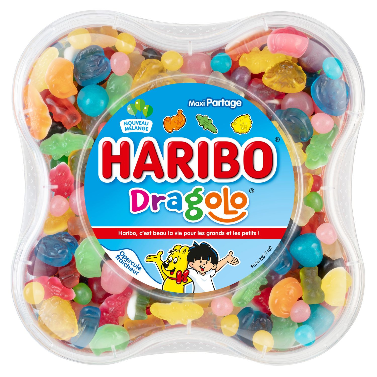 Mélange bonbons Haribo Polka, Polka Haribo, mix bonbons haribo