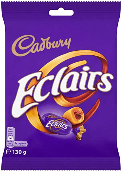 Cadbury Milk Chocolate Eclairs 130g