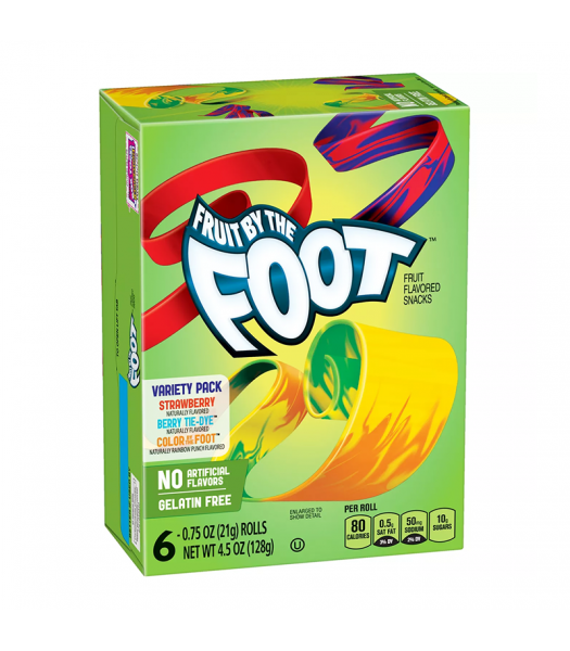 Betty Crocker Fruit By The Foot Variety Pack 128g