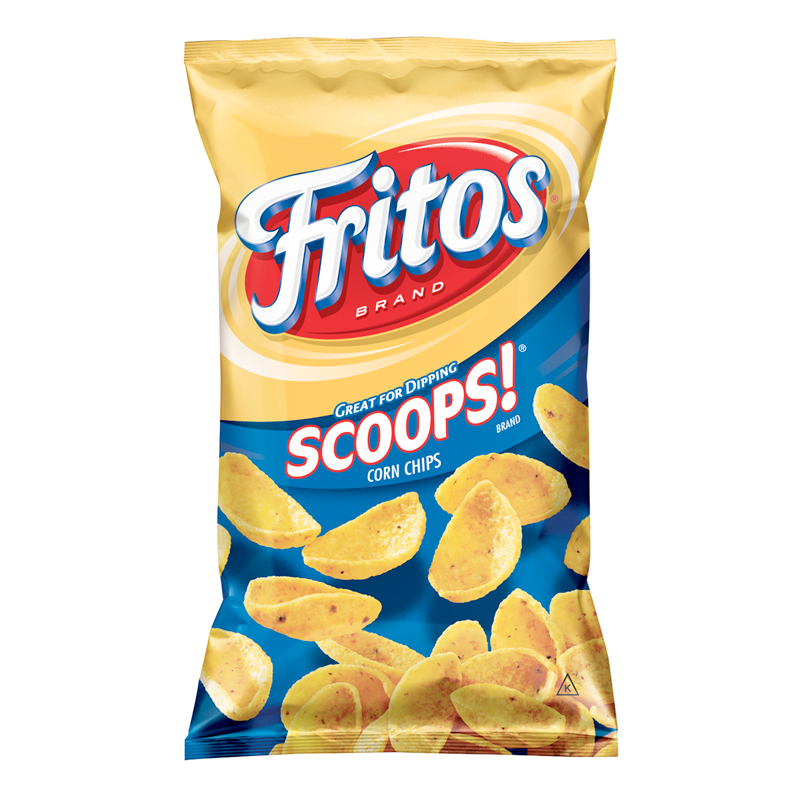 Frito Corn Chip Scoops 311g -  Best Before 31st March 2025