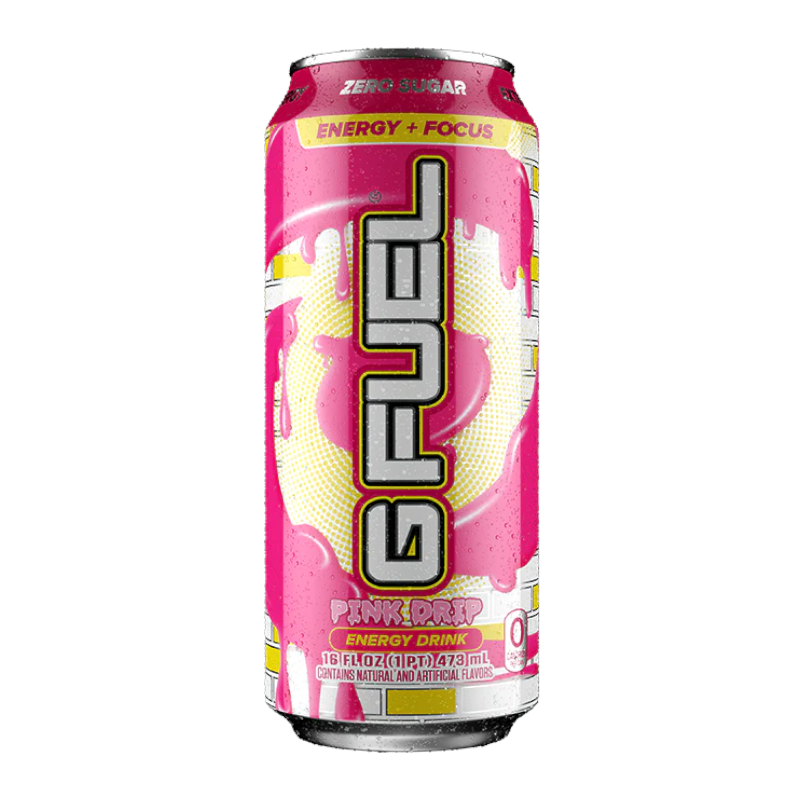 G Fuel Pink Drip Zero Sugar Energy Drink 473ml