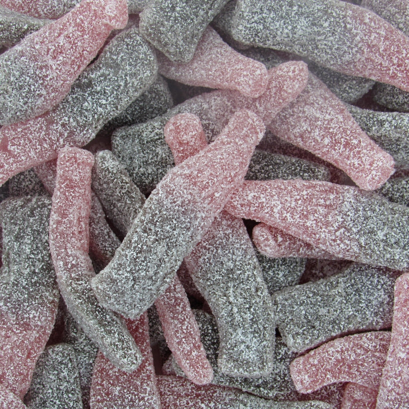 Jumbo Fizzy Cherry Cola Bottles 300g