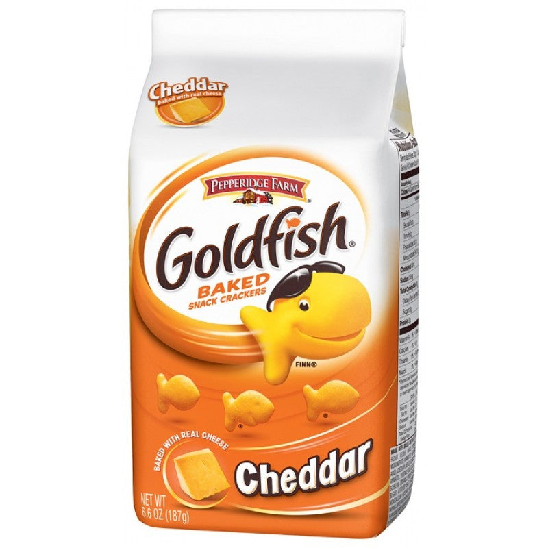Pepperidge Farm Goldfish Crackers Cheddar Flavour 187g